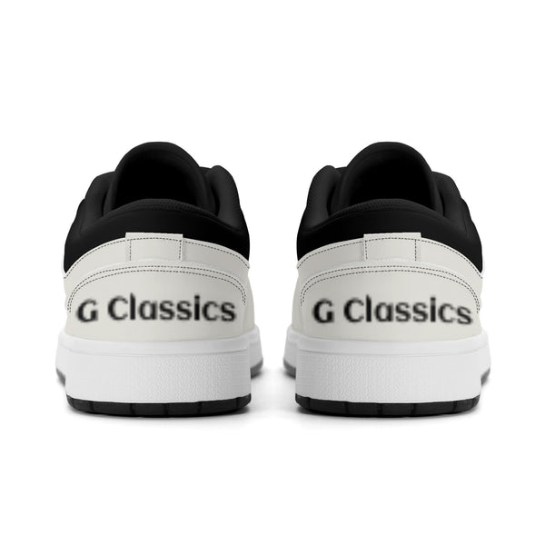 G Classics Low Top B/W G1 Aero Leather Sneakers