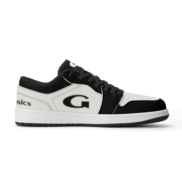 G Classics Low Top B/W G1 Aero Leather Sneakers