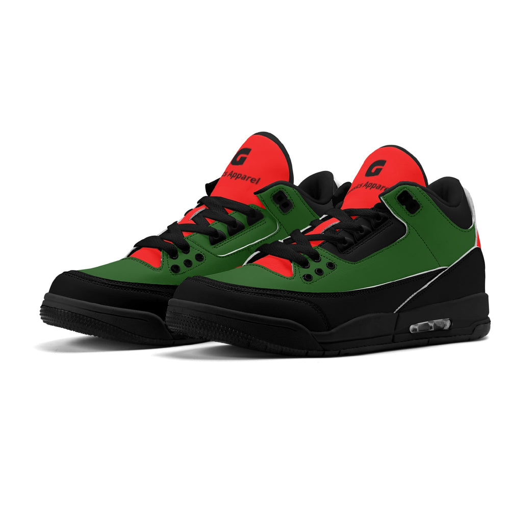 G Classics HBCU Hi Top G5 Retro Leather Basketball Sneakers