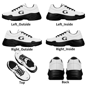 G Classics Mens White/Blk G4 Runners