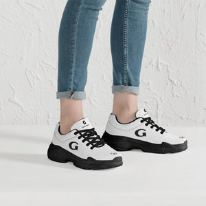 G Classics Womens White/Blk G4 Runners