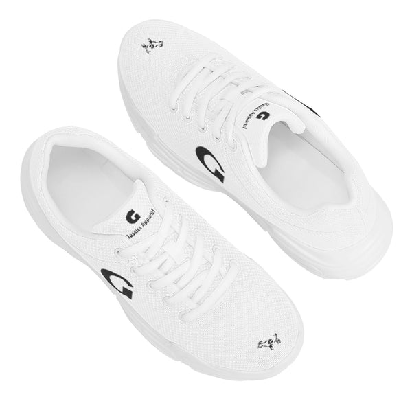 G Classics Womens White/Blk G4 Runners