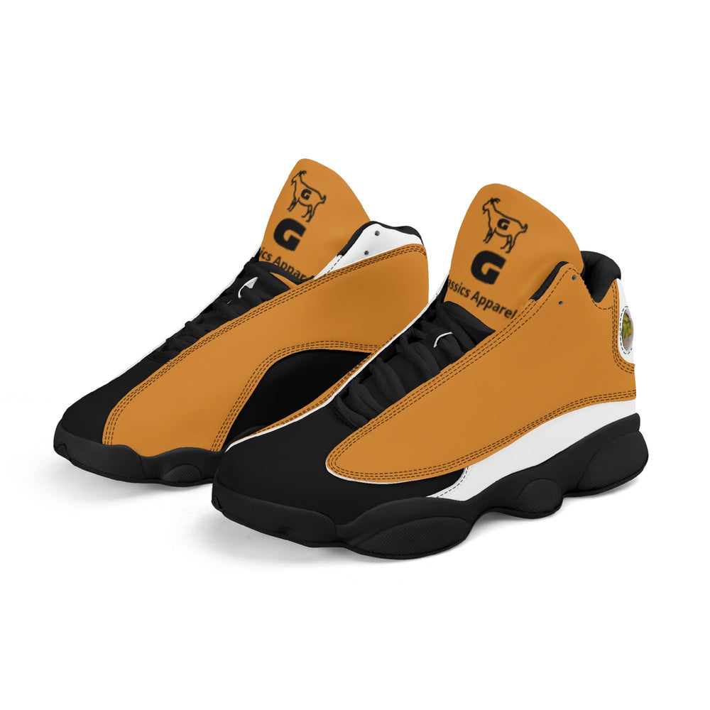 G Classics Tan/Black G8 Leather Basketball Shoes