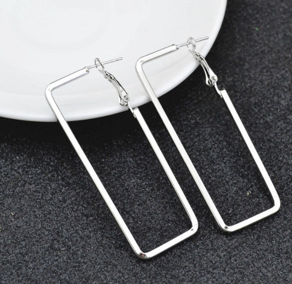 Gypsy Spiral Curved Ear Ring Ladies