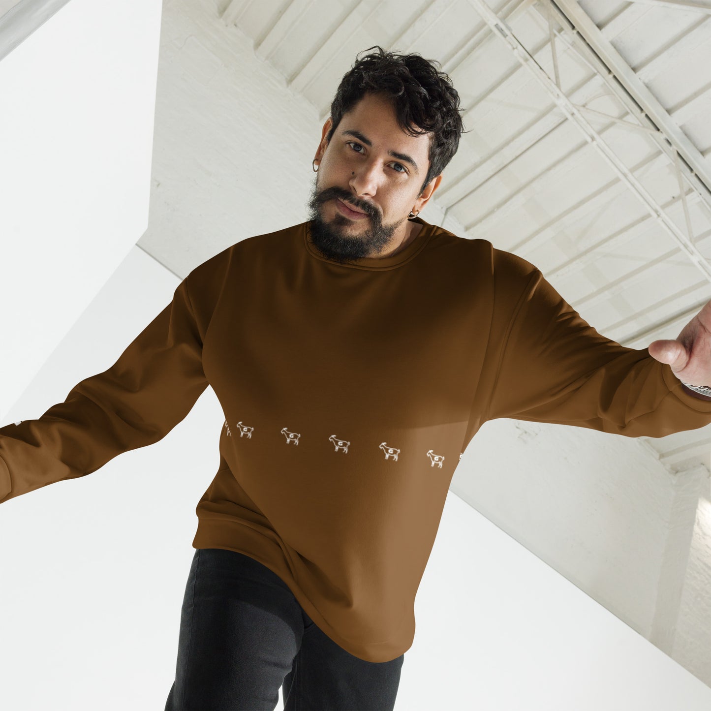 G Classics Brown Unisex Sweatshirt