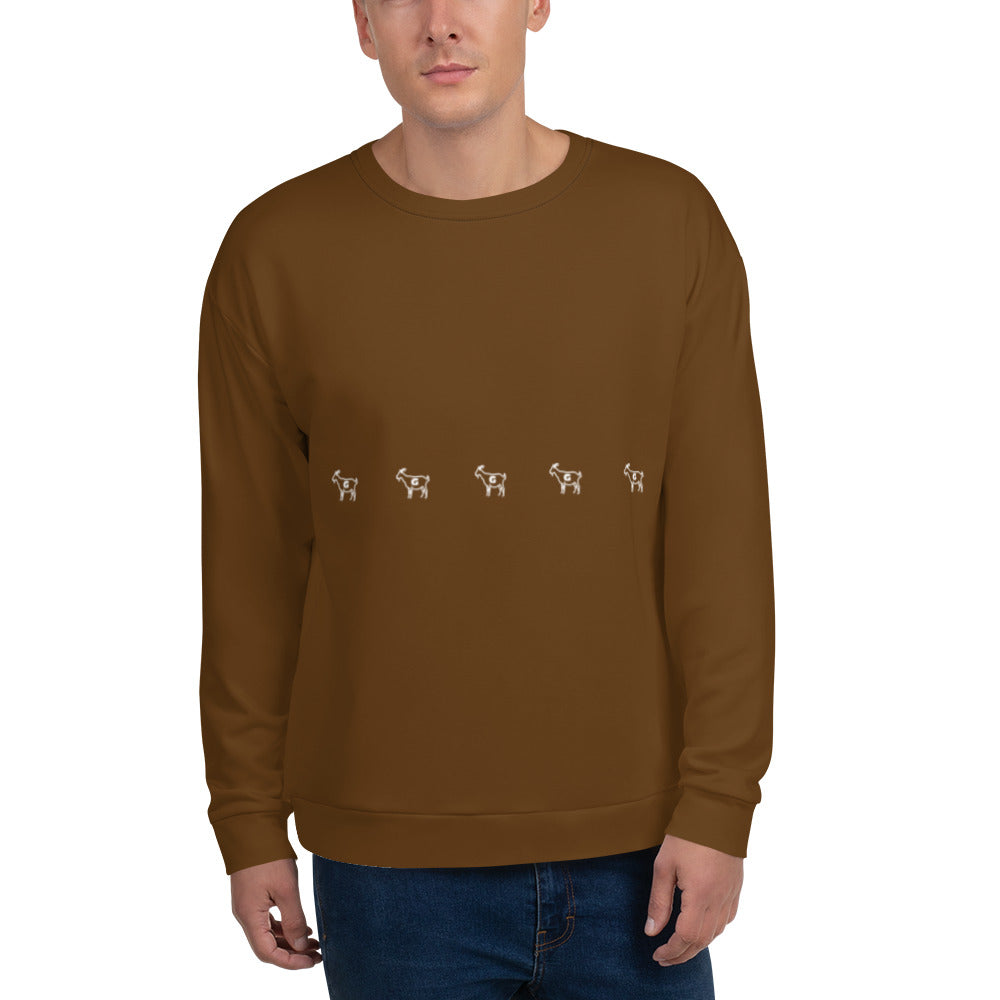 G Classics Brown Unisex Sweatshirt