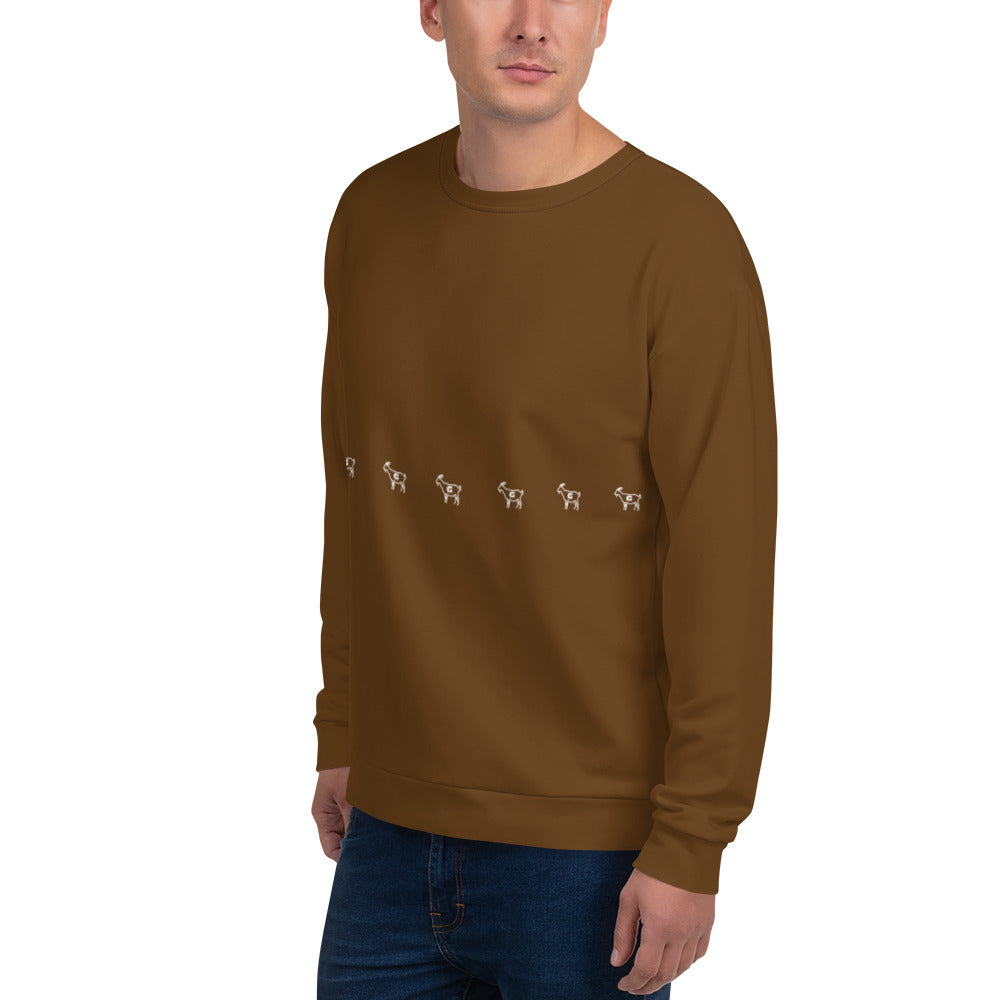 G Classics Brown Unisex Sweatshirt