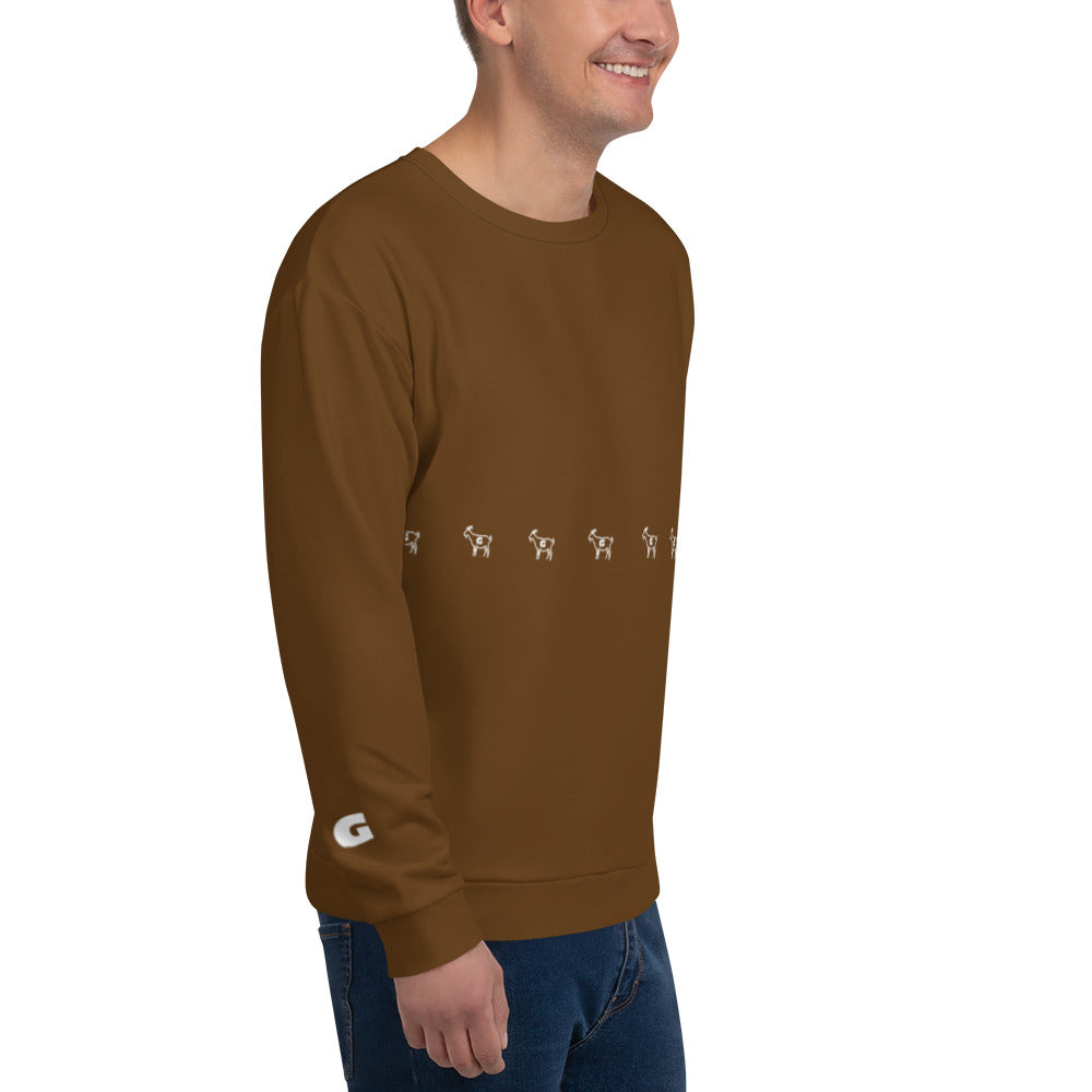 G Classics Brown Unisex Sweatshirt