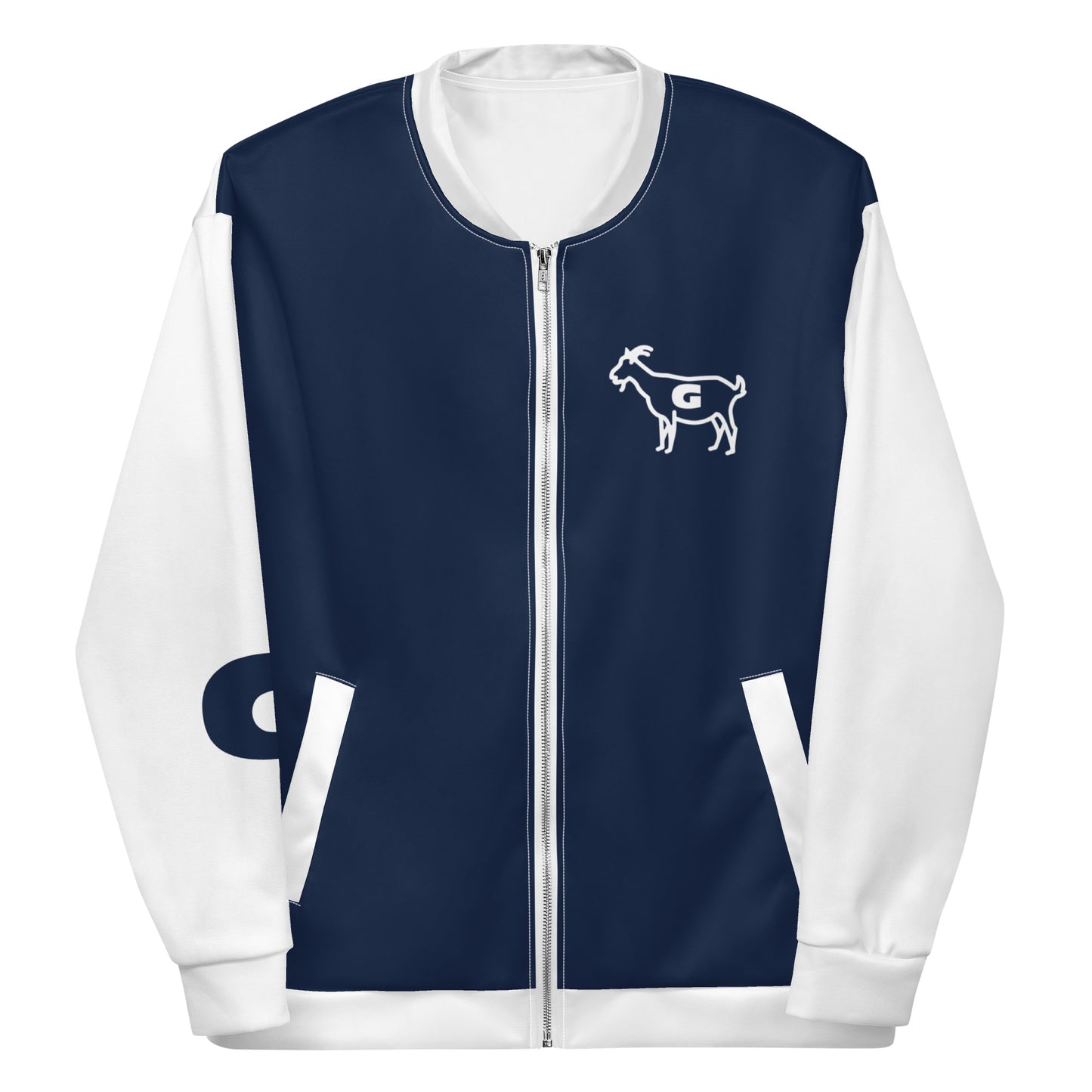 Unisex Navy Track Jacket