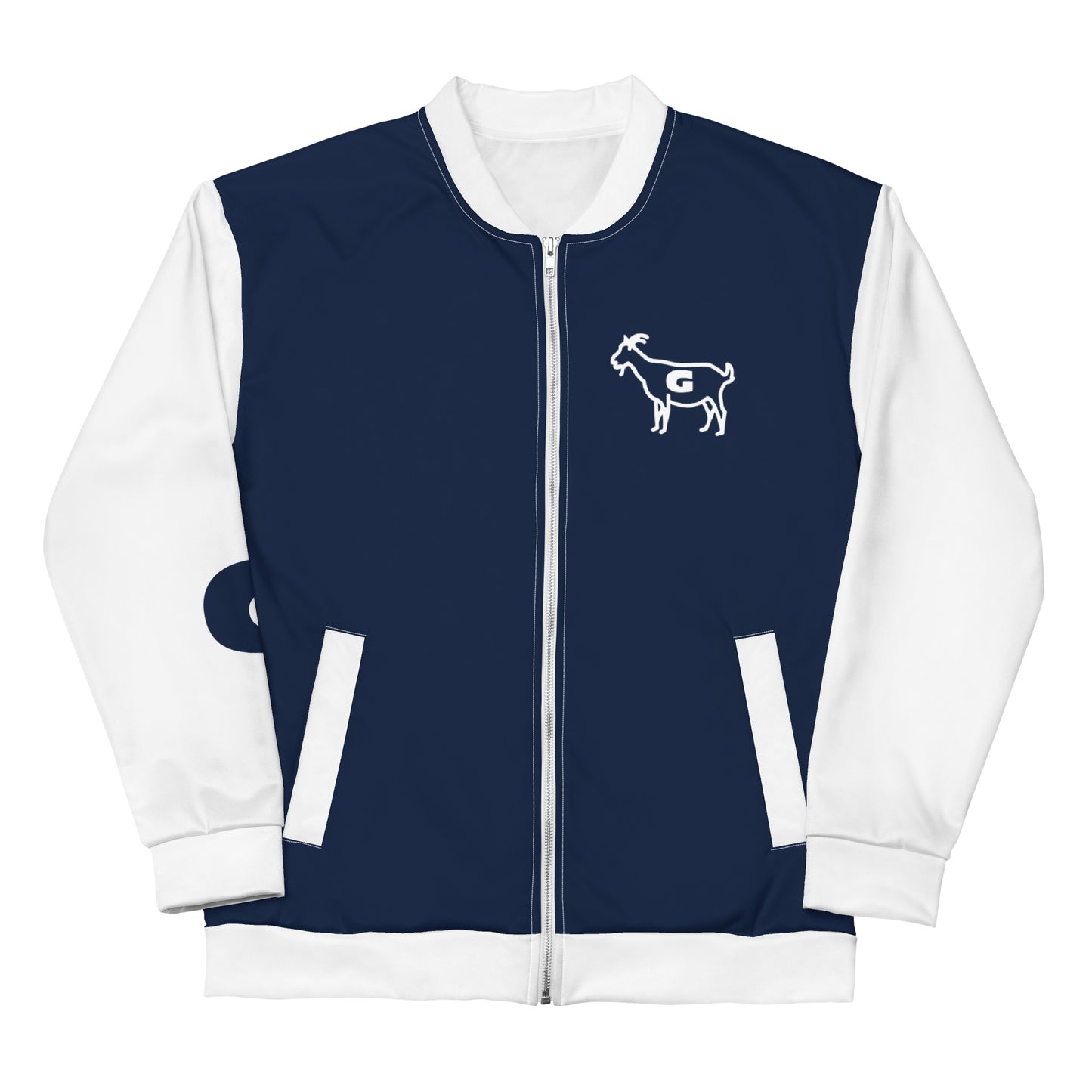 Unisex Navy Track Jacket