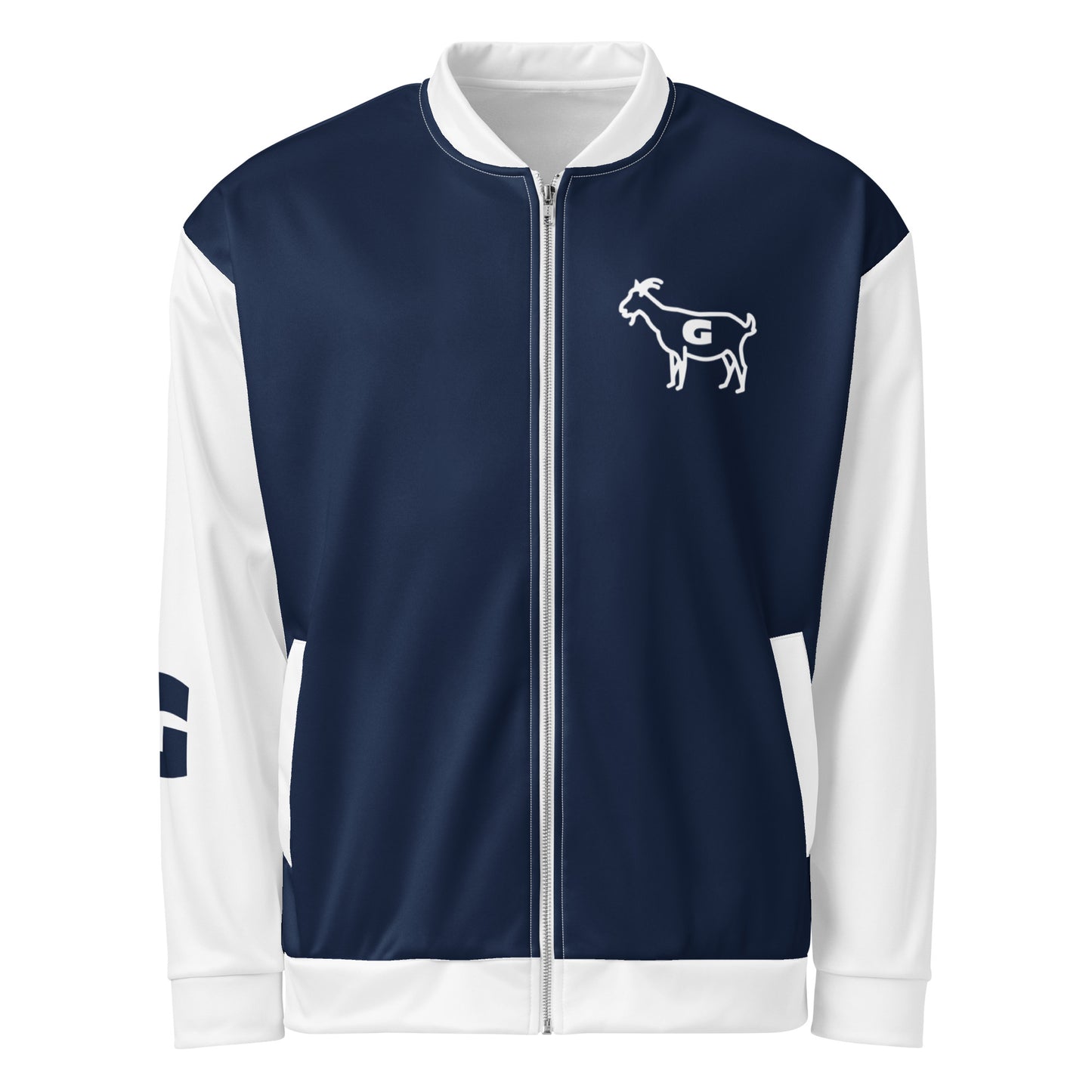 Unisex Navy Track Jacket