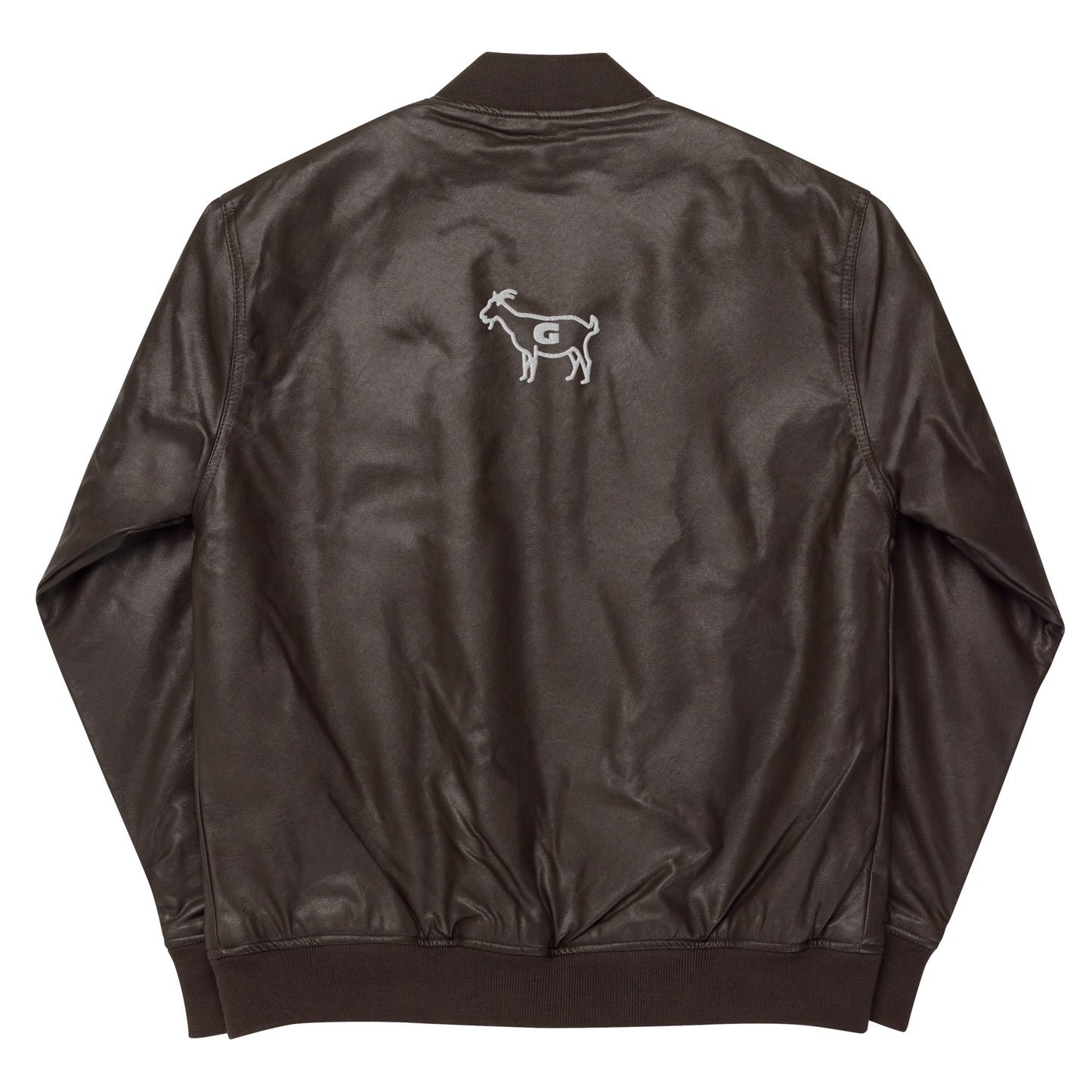 G Classics Leather Bomber Jacket