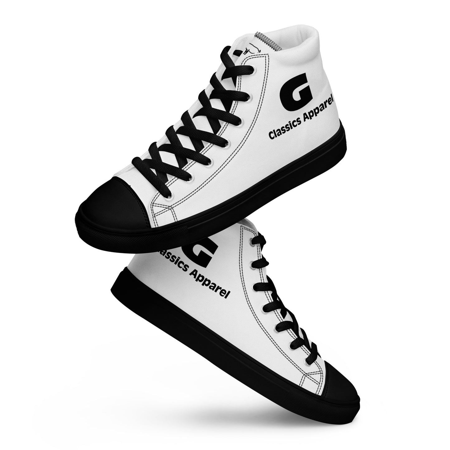 G Classics Men’s Blk High top canvas shoes