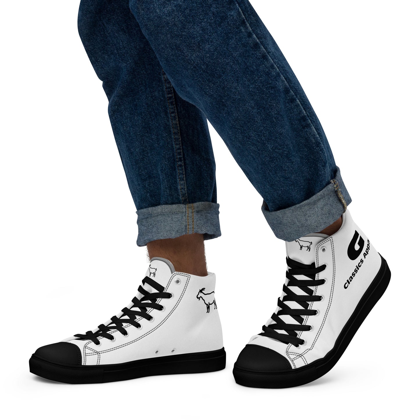 G Classics Men’s Blk High top canvas shoes