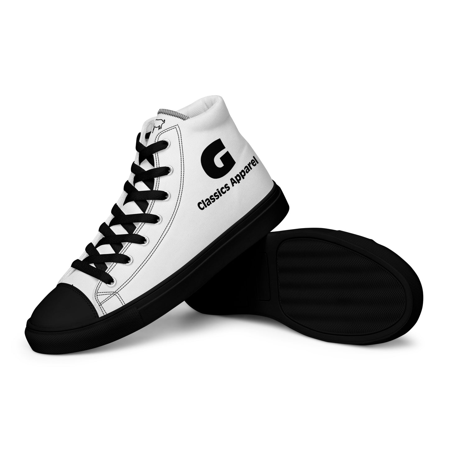 G Classics Men’s Blk High top canvas shoes