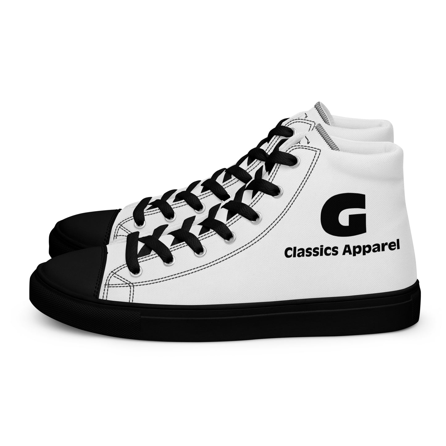 G Classics Men’s Blk High top canvas shoes