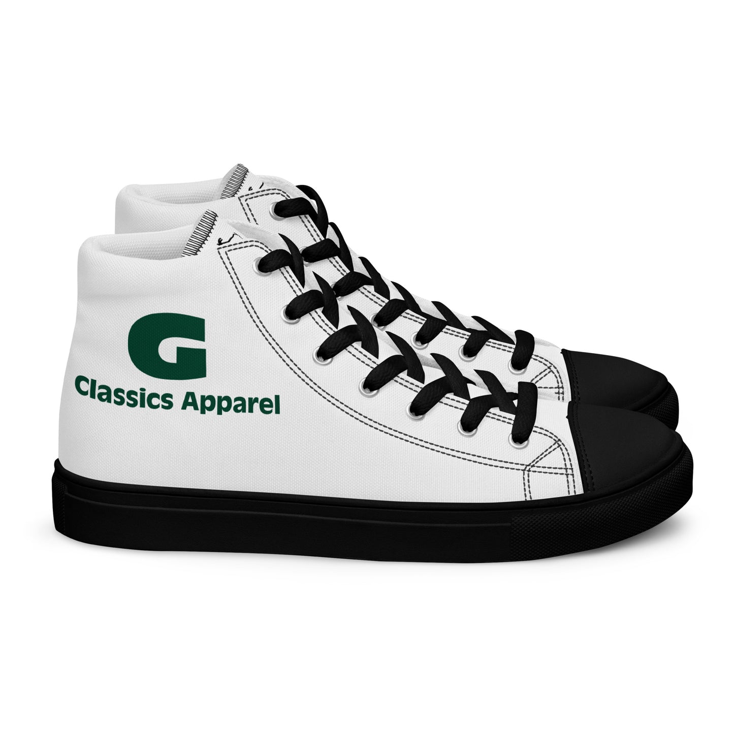 G Classics Men’s Green High top canvas shoes