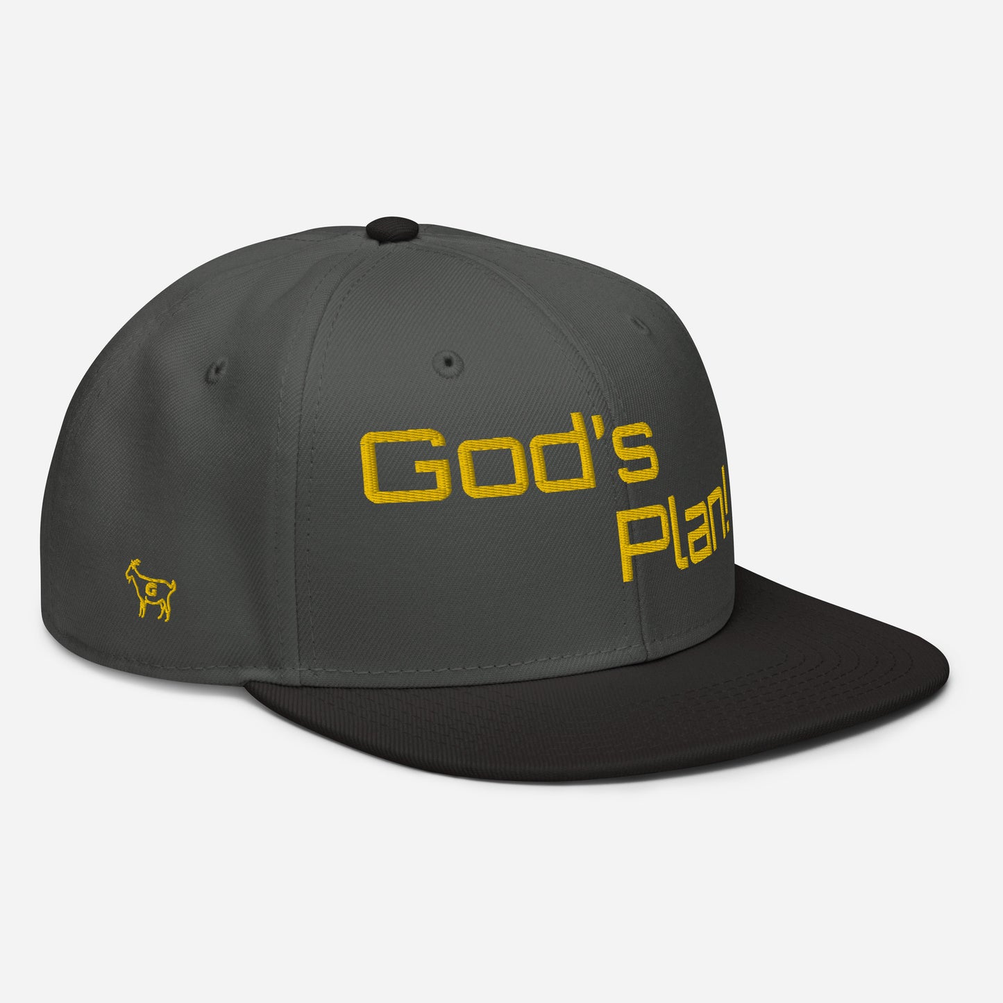 G Classics Gold God”s Plan Snapback Hat