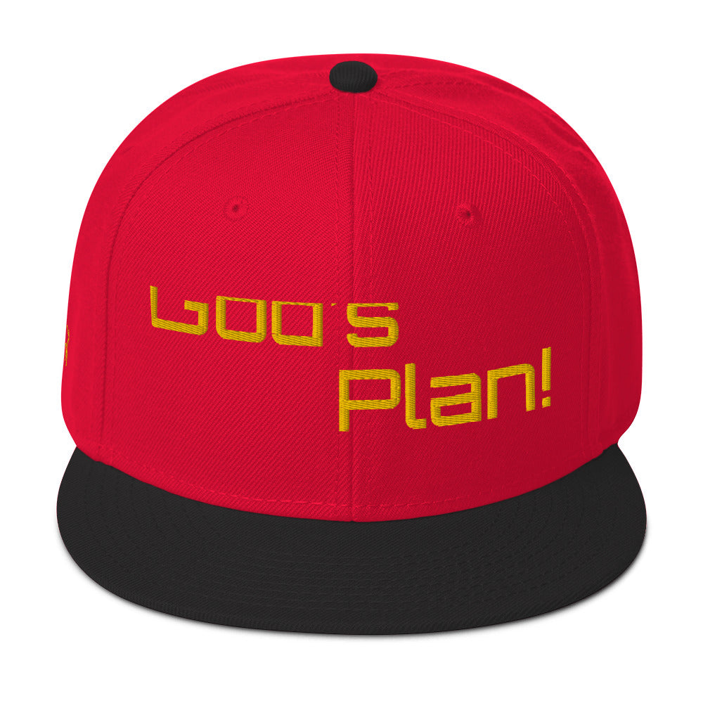 G Classics Gold God”s Plan Snapback Hat