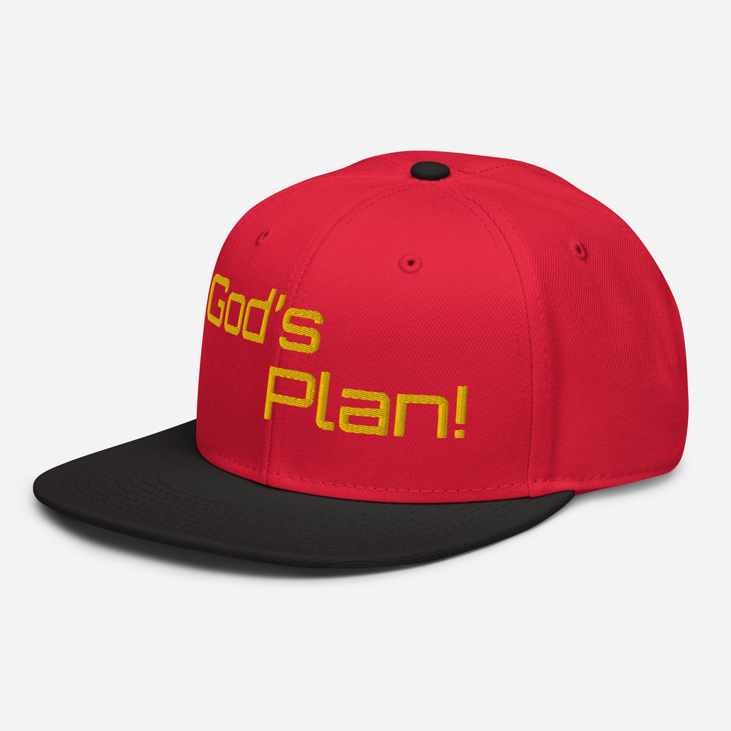 G Classics Gold God”s Plan Snapback Hat