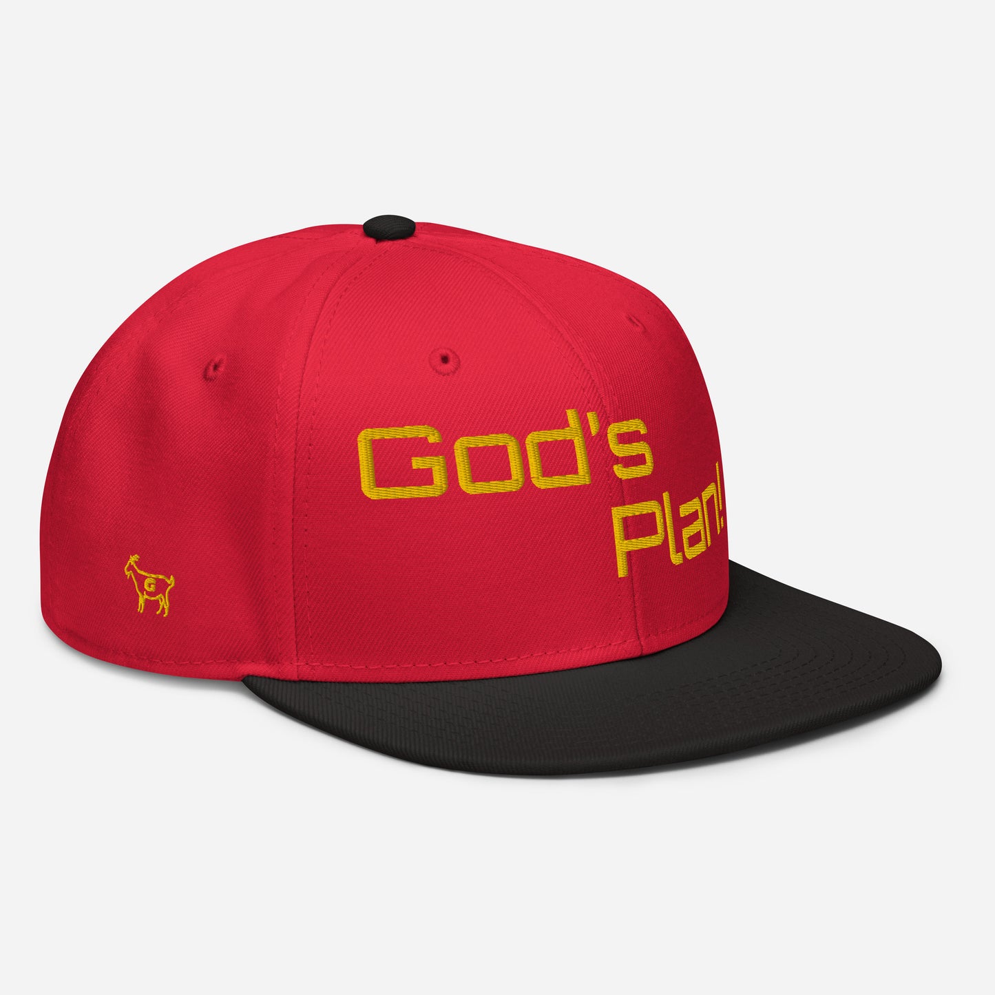 G Classics Gold God”s Plan Snapback Hat