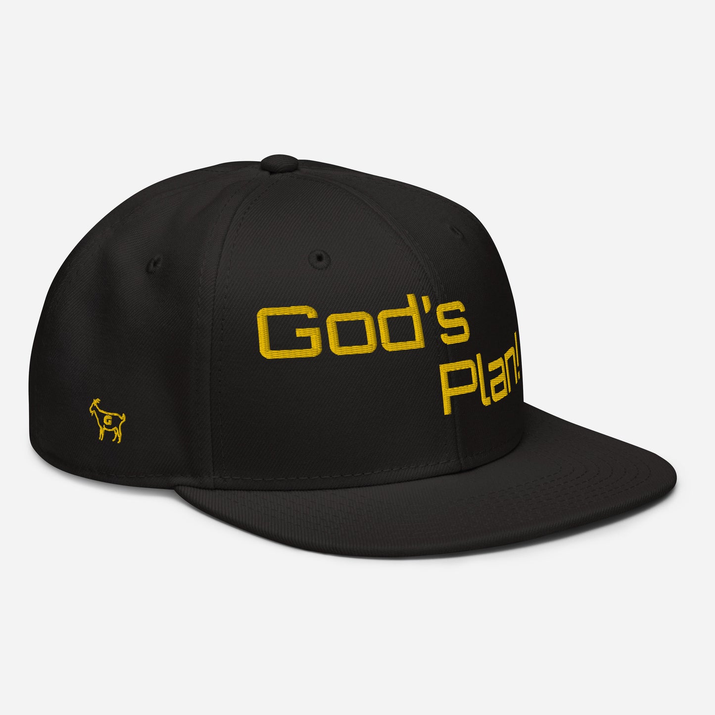 G Classics Gold God”s Plan Snapback Hat