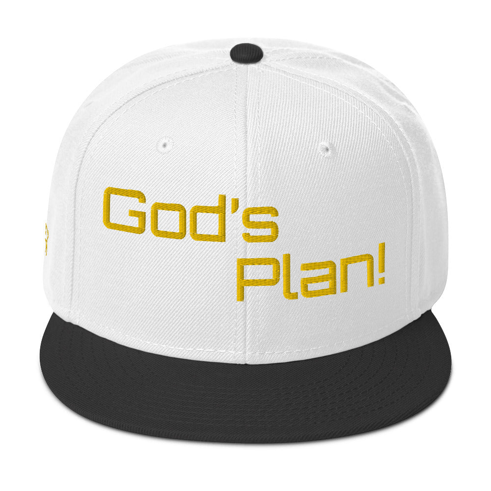 G Classics Gold God”s Plan Snapback Hat