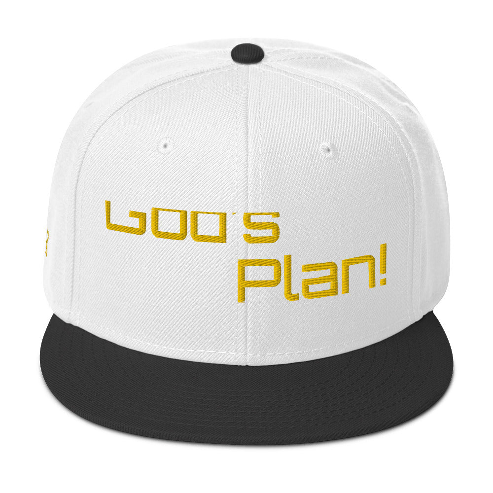 G Classics Gold God”s Plan Snapback Hat