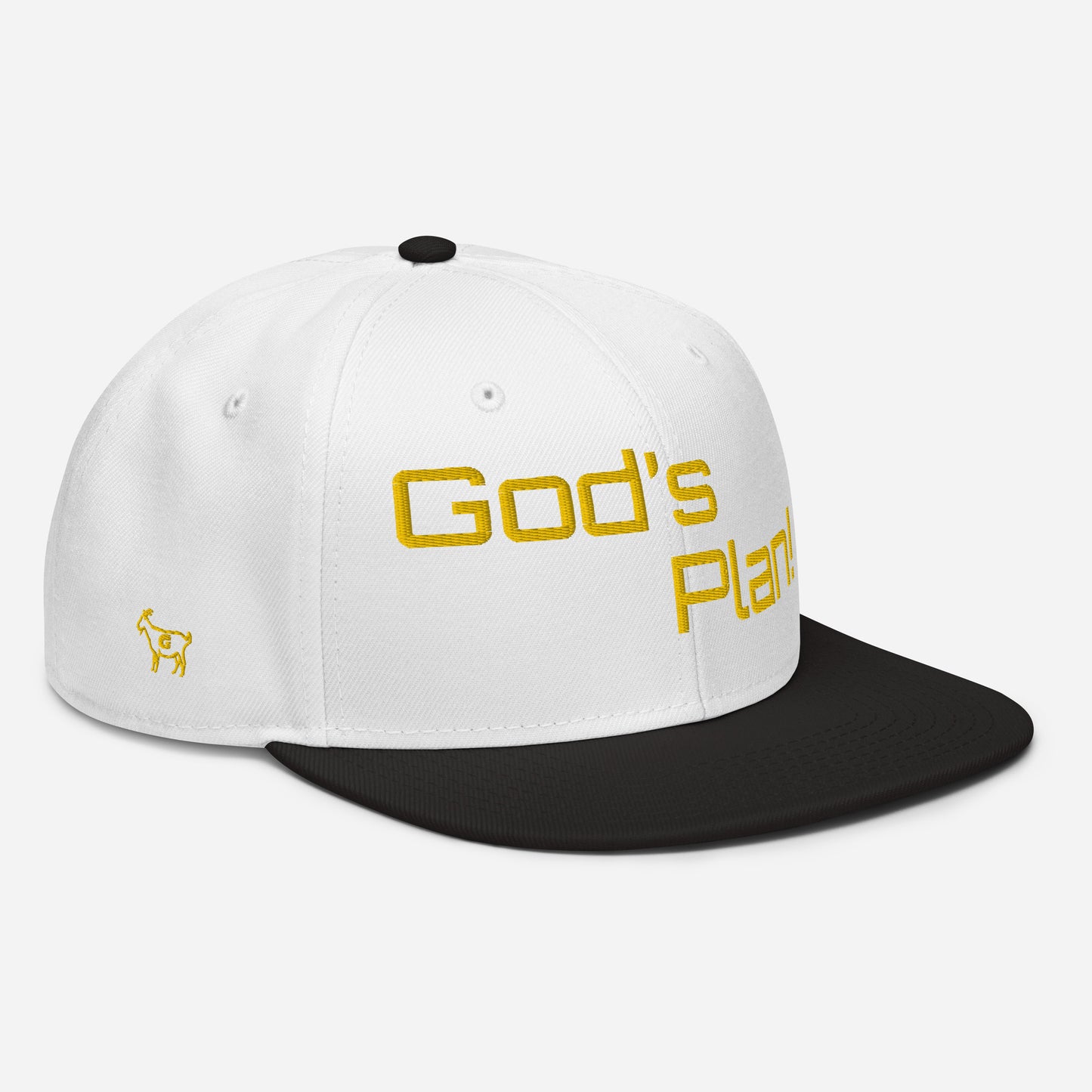 G Classics Gold God”s Plan Snapback Hat