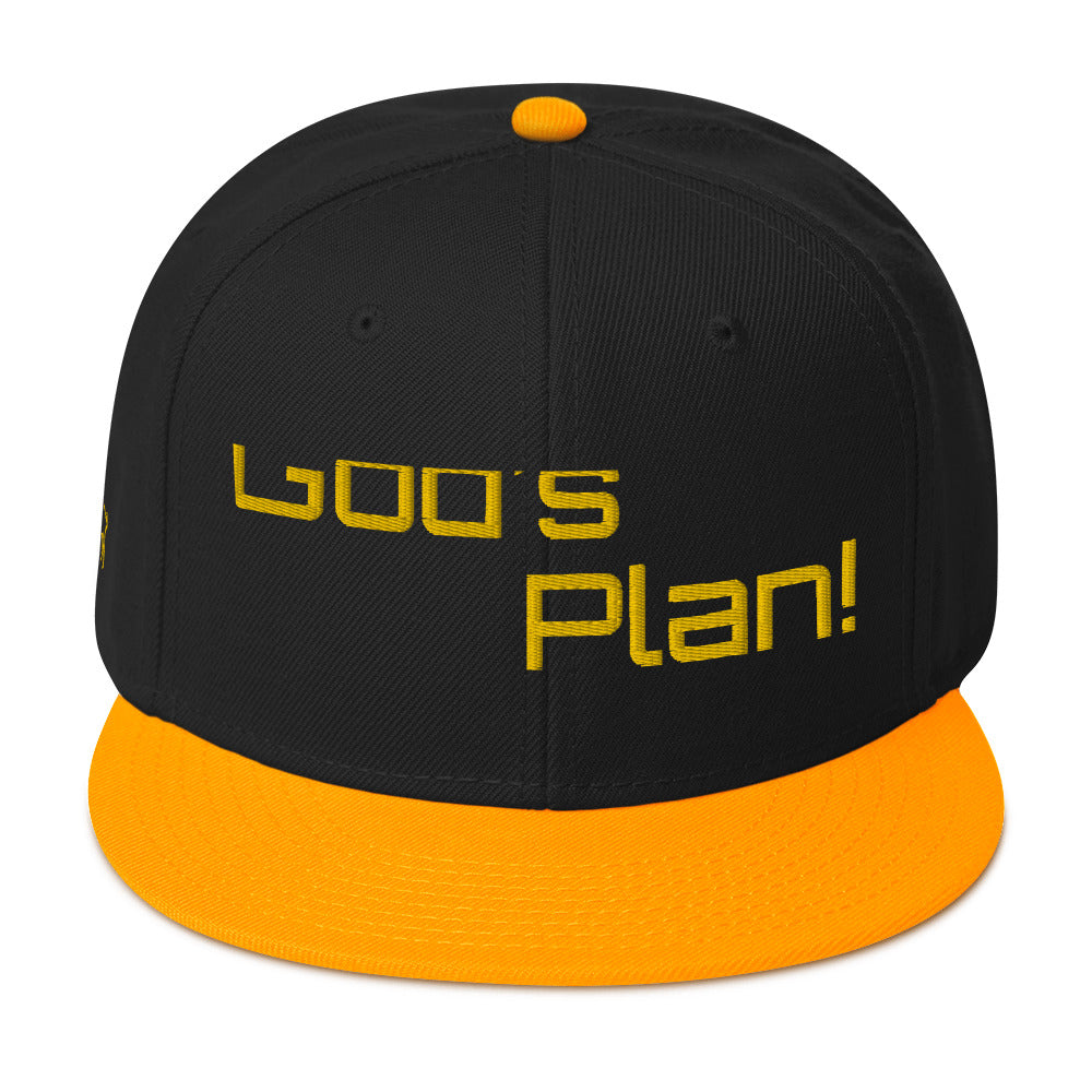 G Classics Gold God”s Plan Snapback Hat