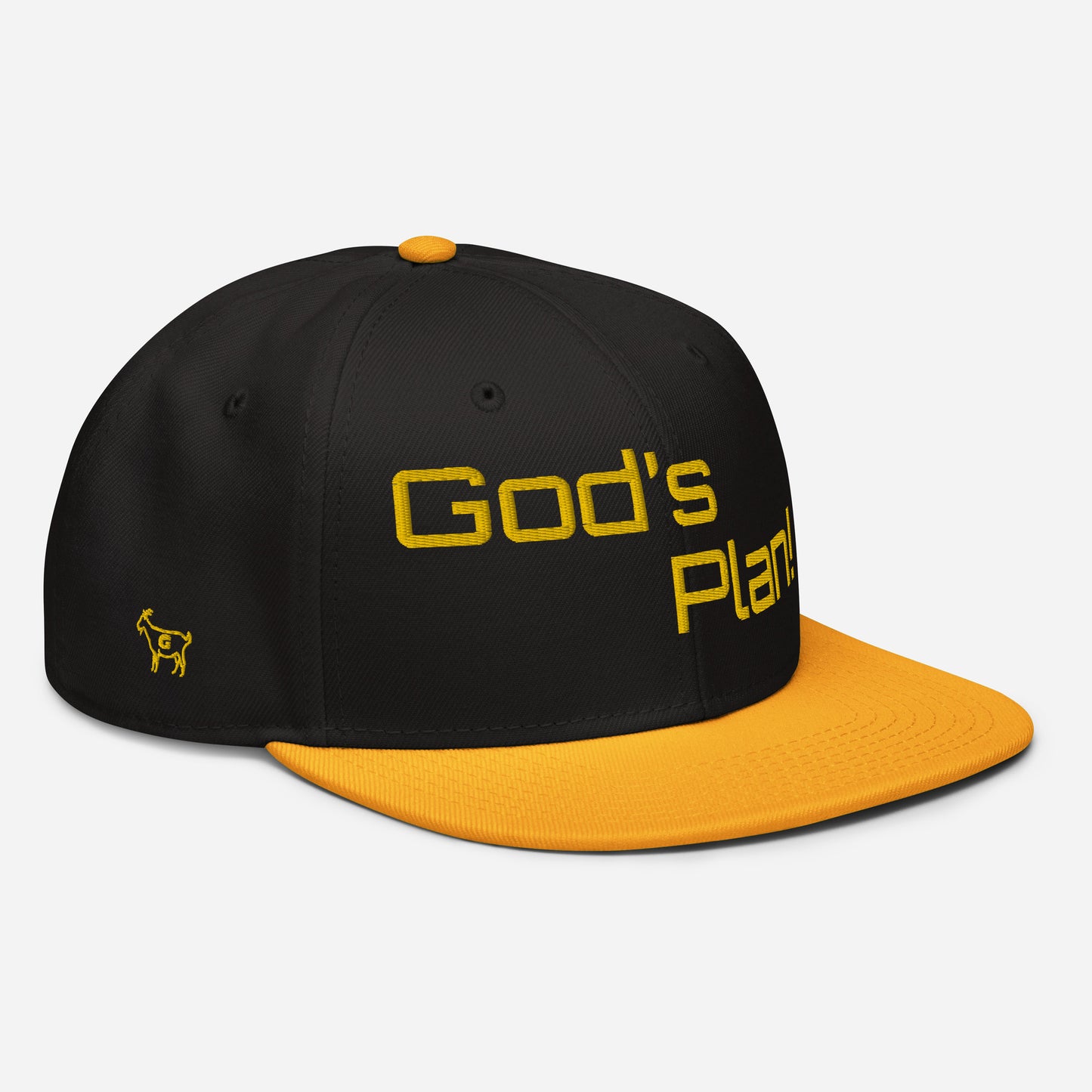 G Classics Gold God”s Plan Snapback Hat