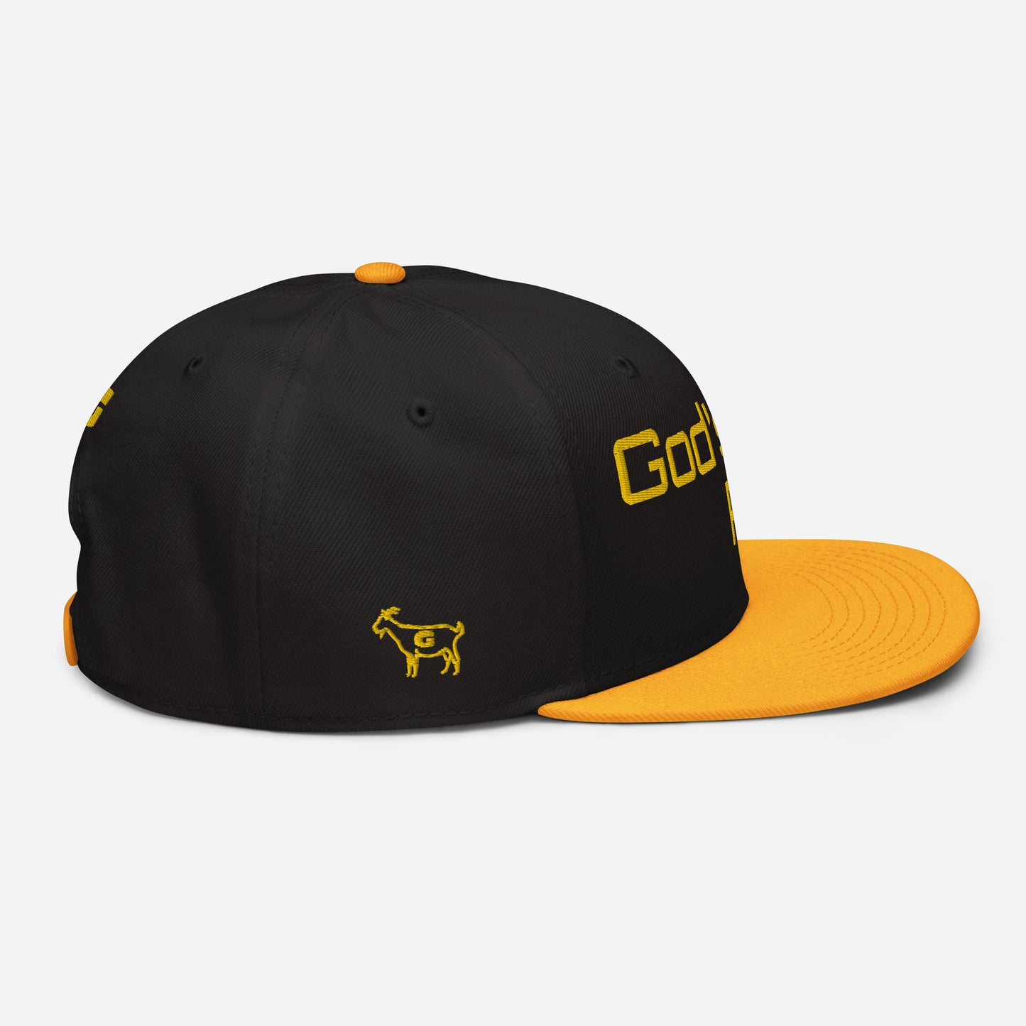 G Classics Gold God”s Plan Snapback Hat