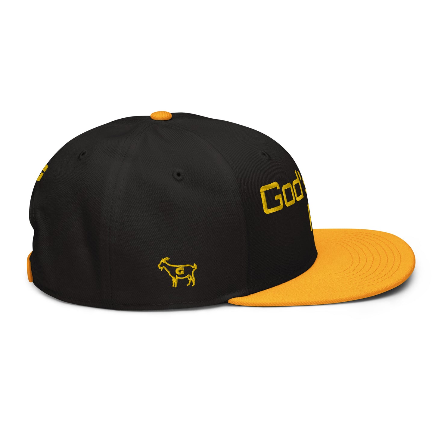 G Classics Gold God”s Plan Snapback Hat