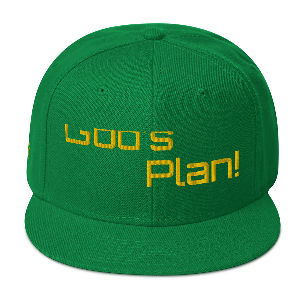 G Classics Gold God”s Plan Snapback Hat