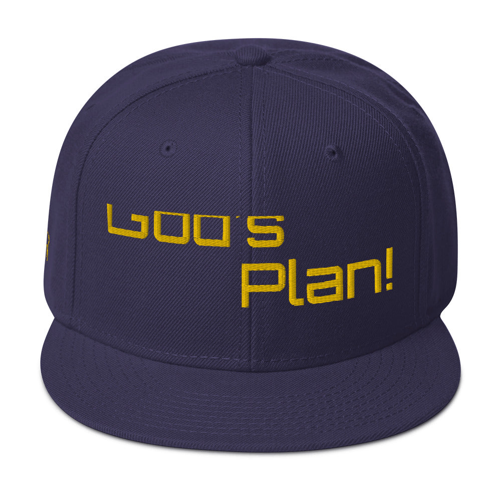 G Classics Gold God”s Plan Snapback Hat