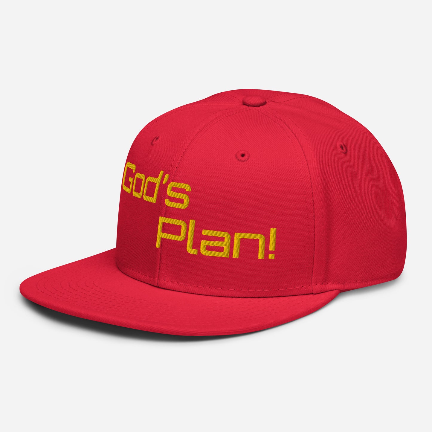 G Classics Gold God”s Plan Snapback Hat