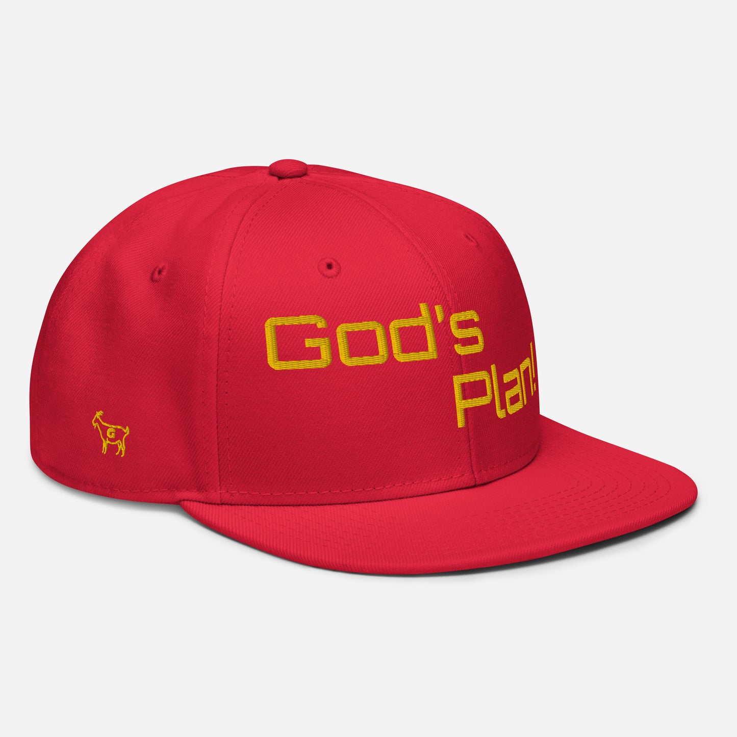 G Classics Gold God”s Plan Snapback Hat