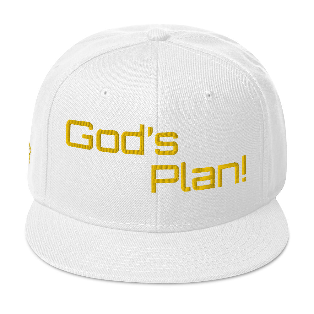 G Classics Gold God”s Plan Snapback Hat