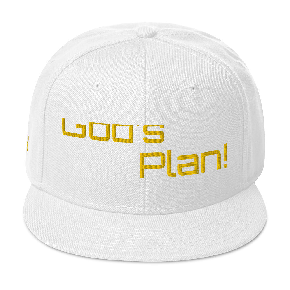 G Classics Gold God”s Plan Snapback Hat