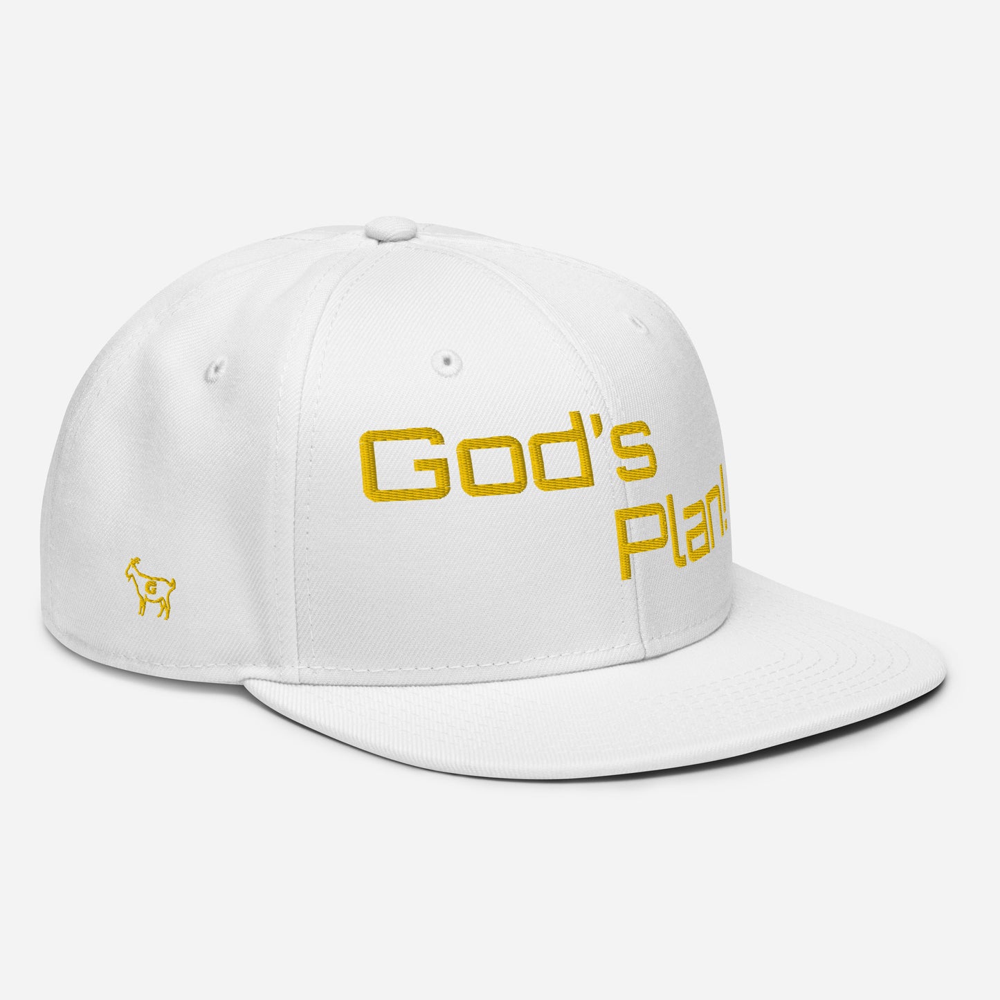 G Classics Gold God”s Plan Snapback Hat