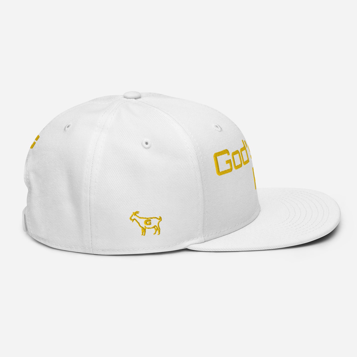 G Classics Gold God”s Plan Snapback Hat