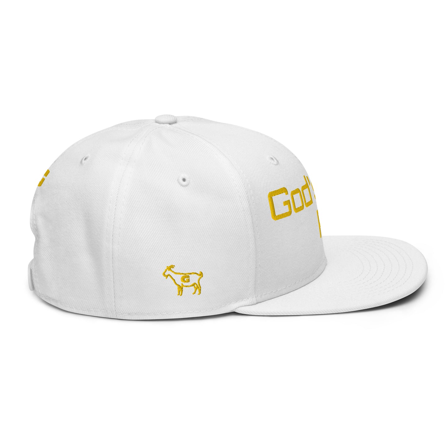 G Classics Gold God”s Plan Snapback Hat