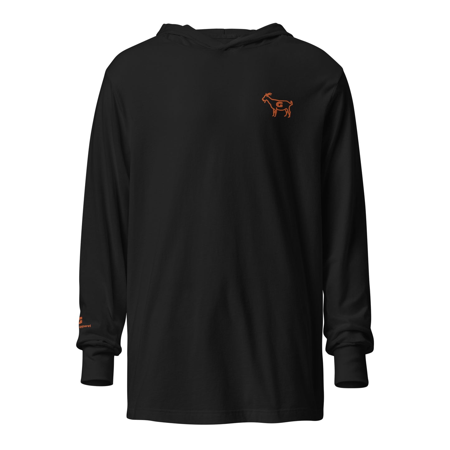 G Classics Atx Orange Hooded long-sleeve tee