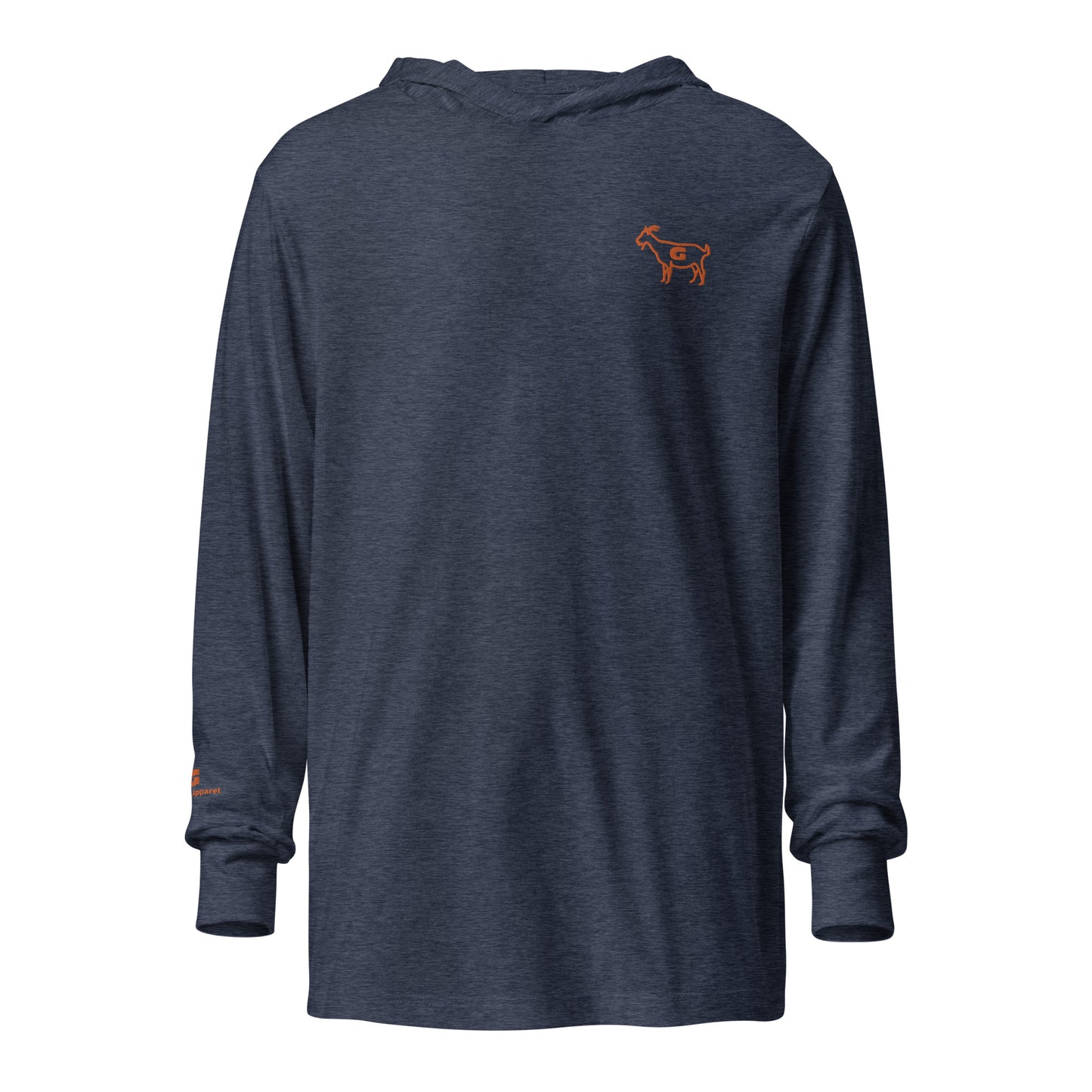 G Classics Atx Orange Hooded long-sleeve tee