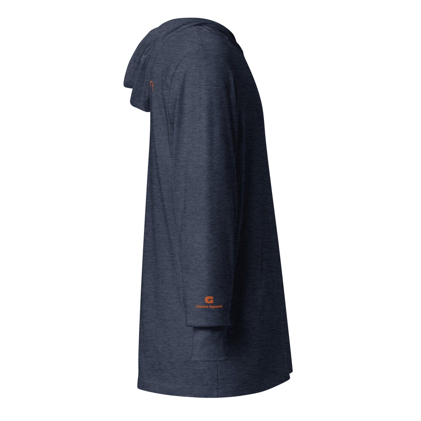 G Classics Atx Orange Hooded long-sleeve tee