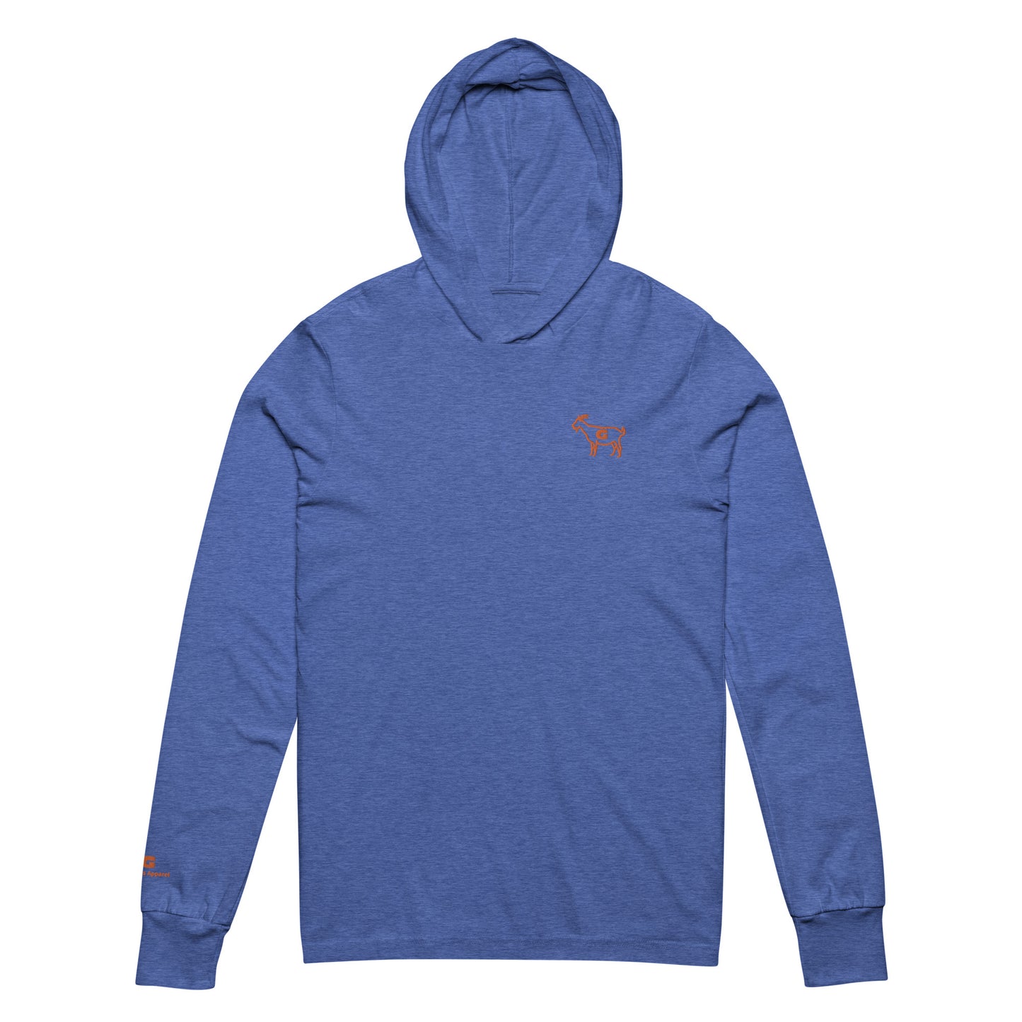 G Classics Atx Orange Hooded long-sleeve tee