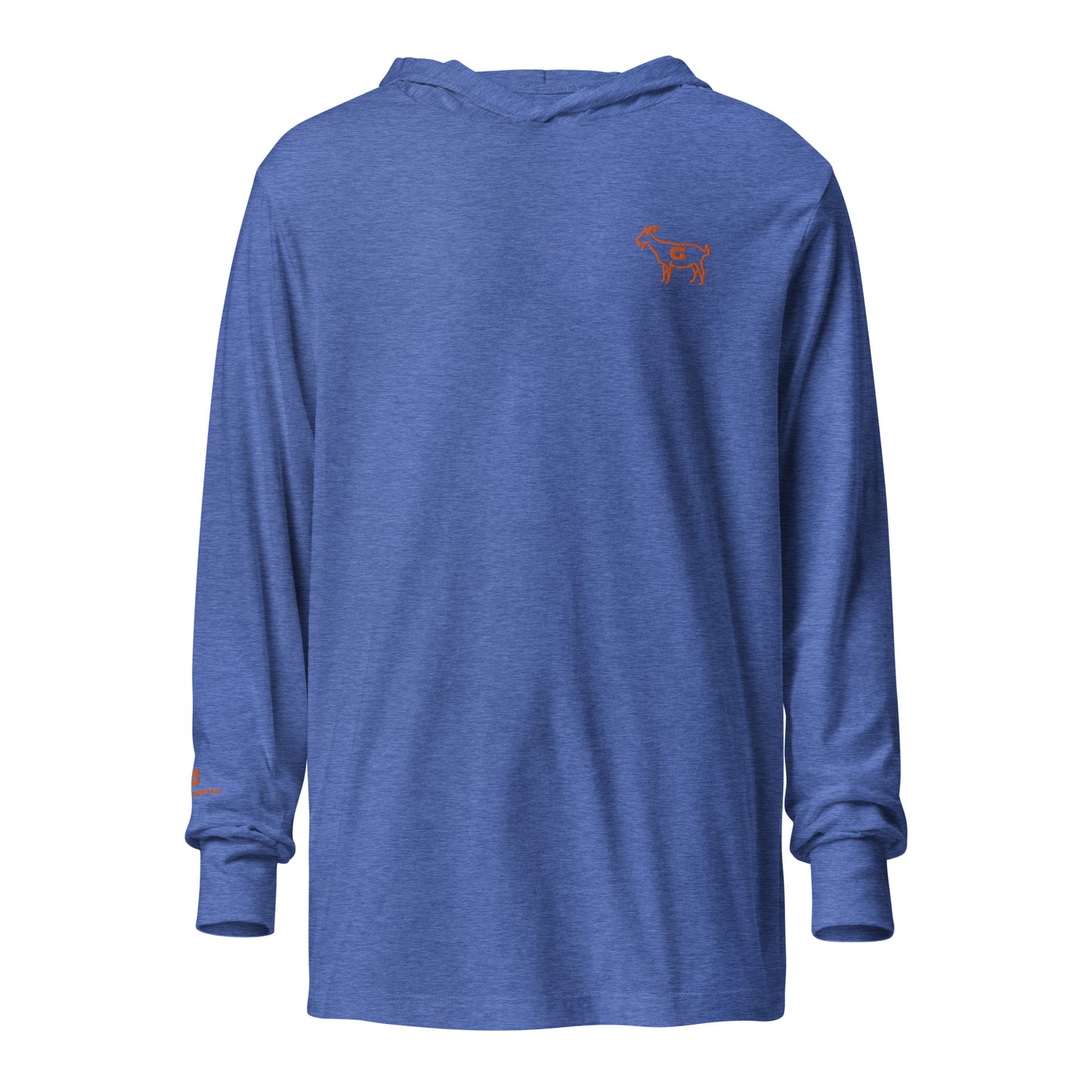 G Classics Atx Orange Hooded long-sleeve tee