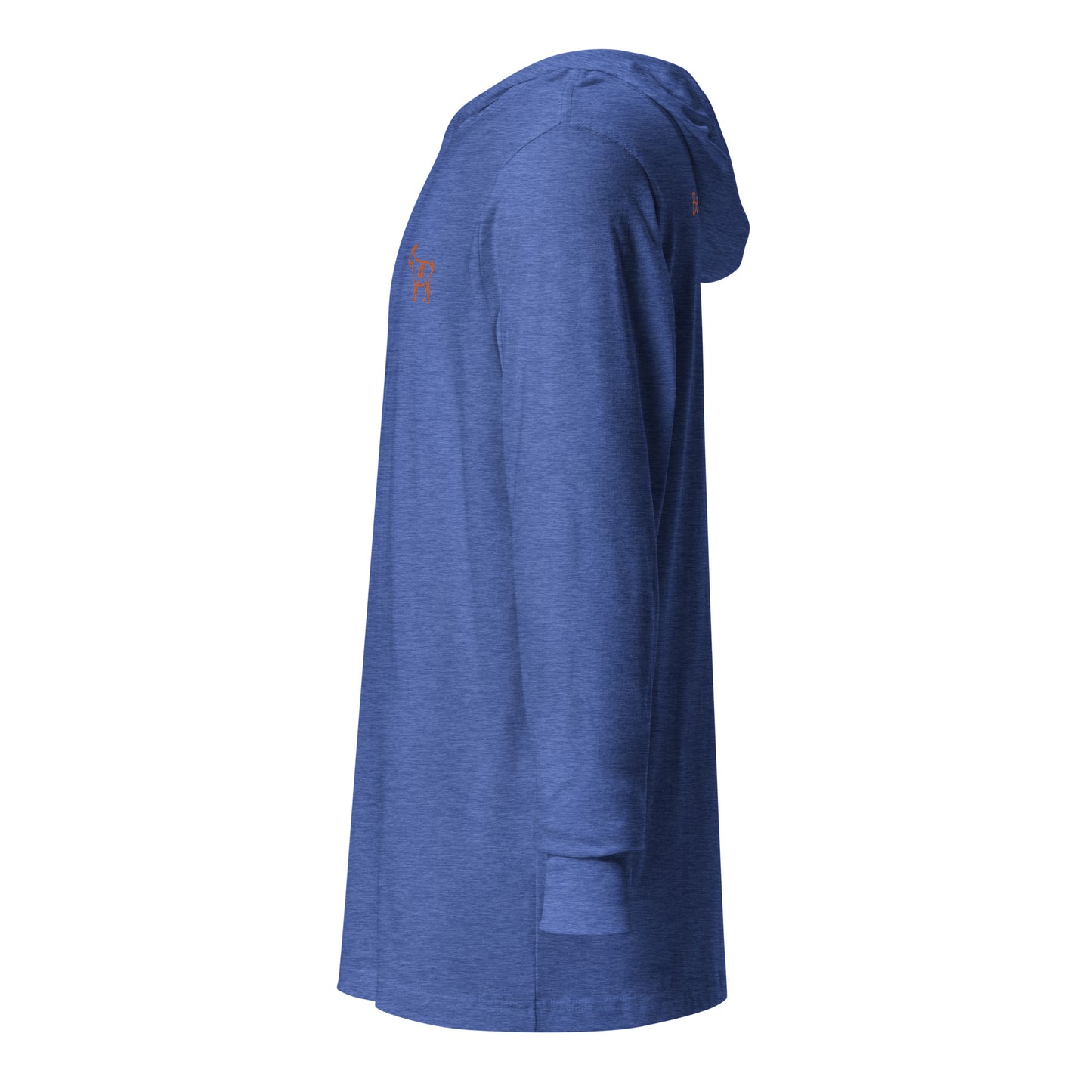 G Classics Atx Orange Hooded long-sleeve tee