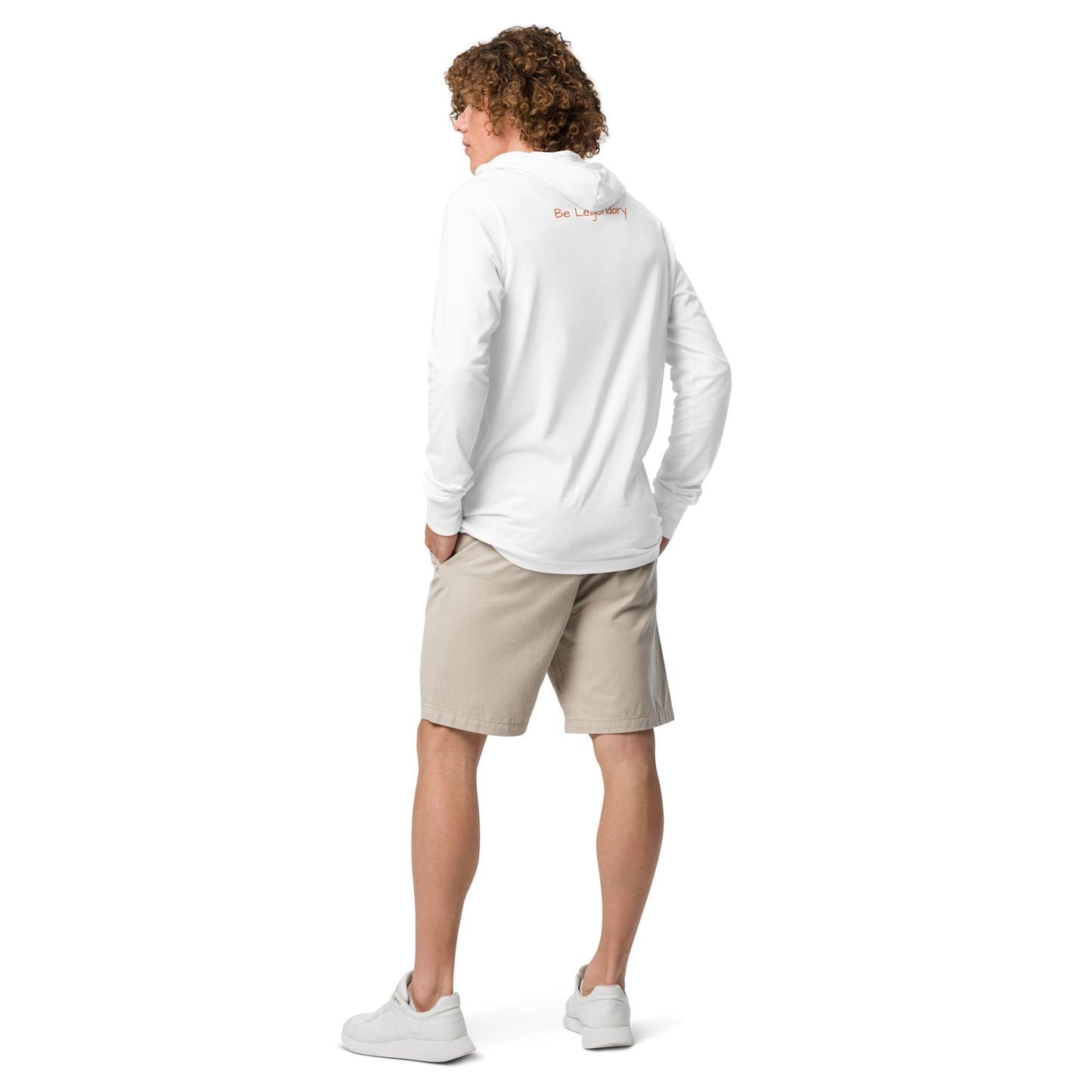 G Classics Atx Orange Hooded long-sleeve tee